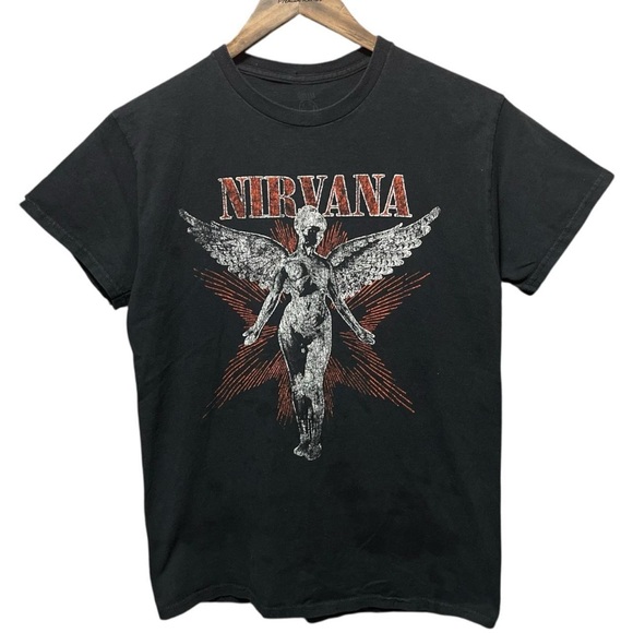 NIRVANA Other - Nirvana rock grunge band tour In Utero album Angel Splatter graphic music Shirt